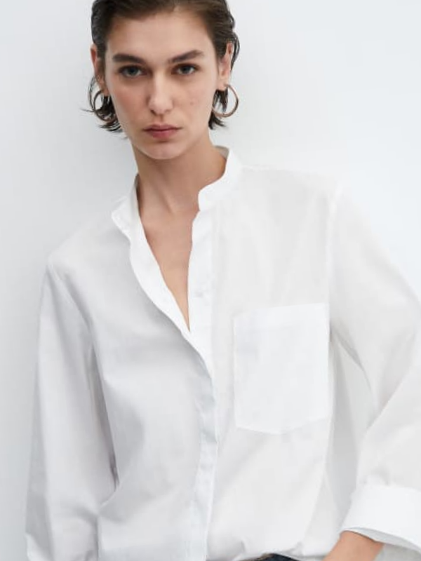 Camisa manga larga lino