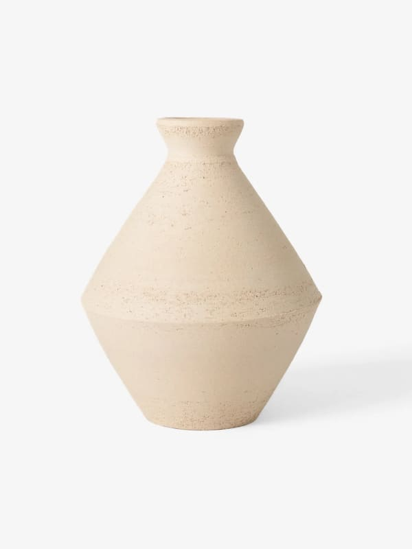 Jarrón cerámica estilo rústico