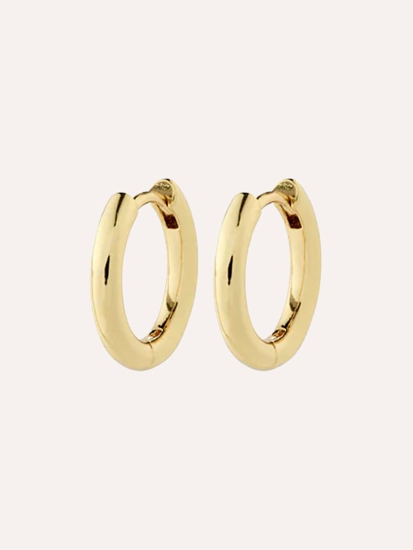 Pendientes de oro pequeños 18k