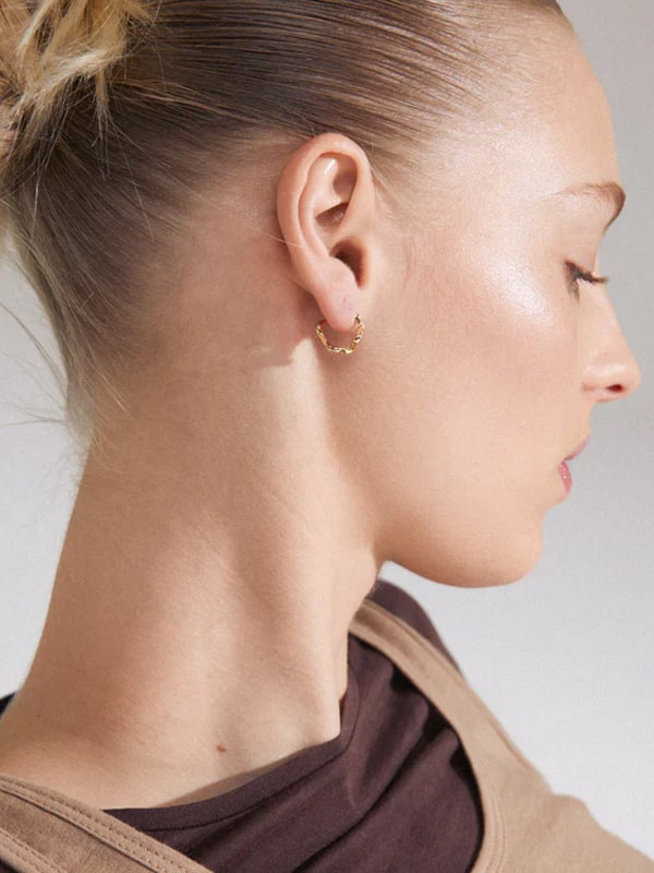 Pendientes Penélope Oro 18k