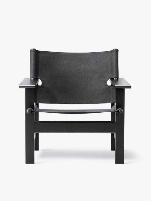 Silla de madera y cuero