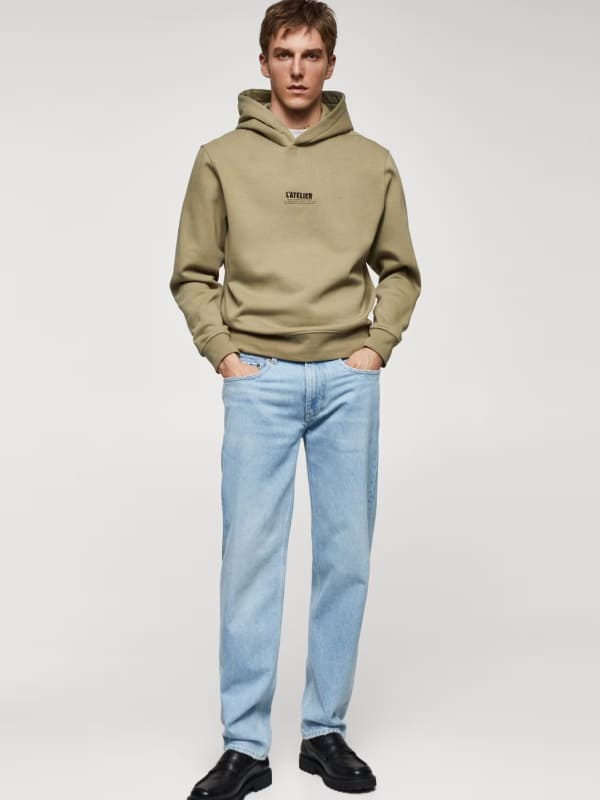 Buzo capota manga larga