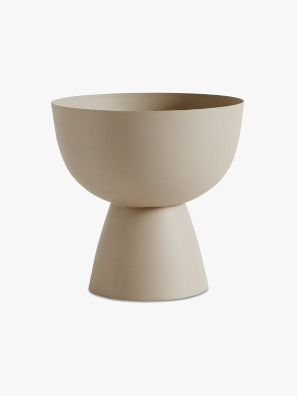 Jarrón cáliz centro de sala